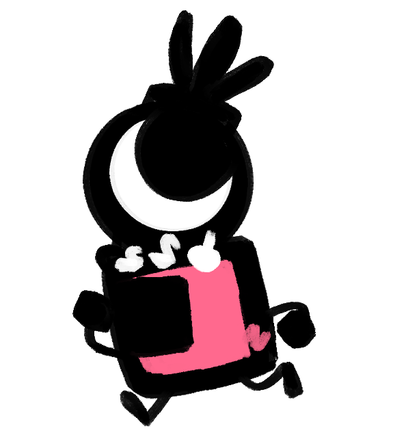 A patapon on top of a running zigoton